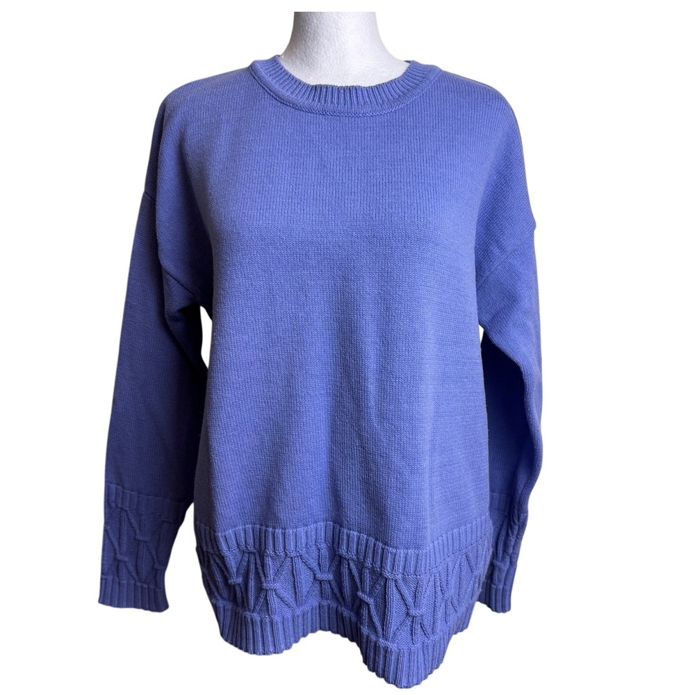 Isaac Mizrahi Live Women's Sweater‎ Purple Size XS Pullover Crewneck QVC